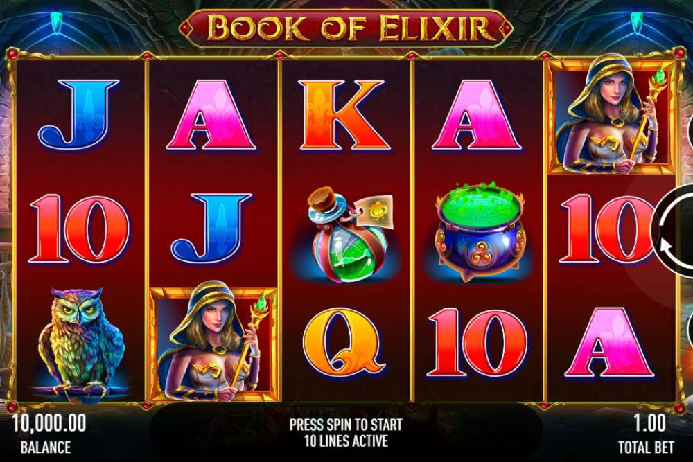 What is Book of Elixir Slot by Gamebeat