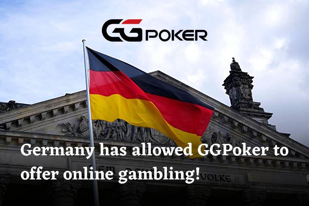 Germany has allowed GGPoker to offer online gambling!